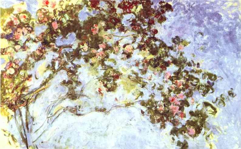 Roses by Oscar-Claude Monet