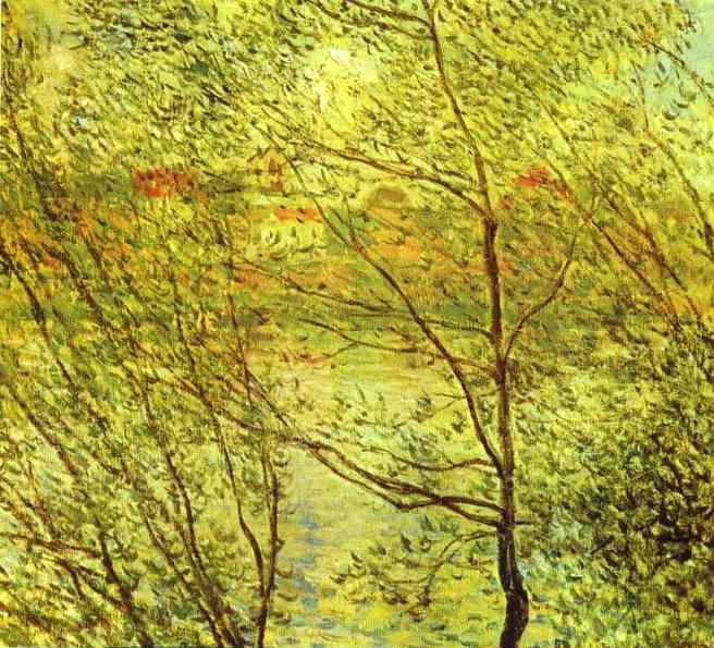 Banks of the Seine by Oscar-Claude Monet