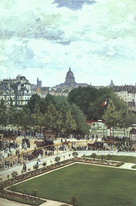 The Garden of the Princess, Musée du Louvre by Oscar-Claude Monet