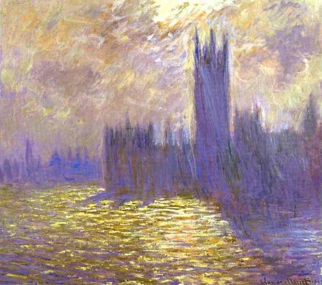 Houses of Parliament, London by Oscar-Claude Monet