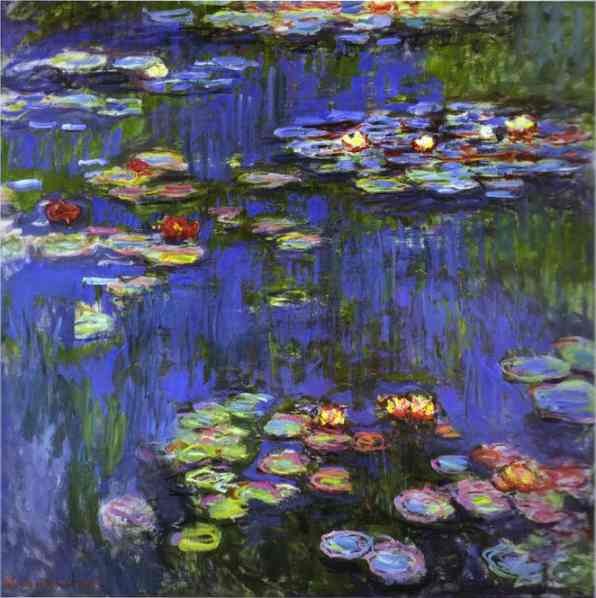 Water-Lilies by Oscar-Claude Monet
