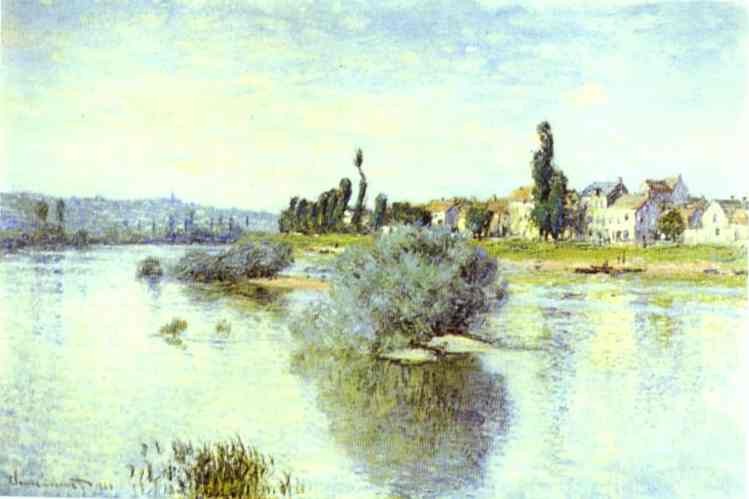 Lavacourt by Oscar-Claude Monet