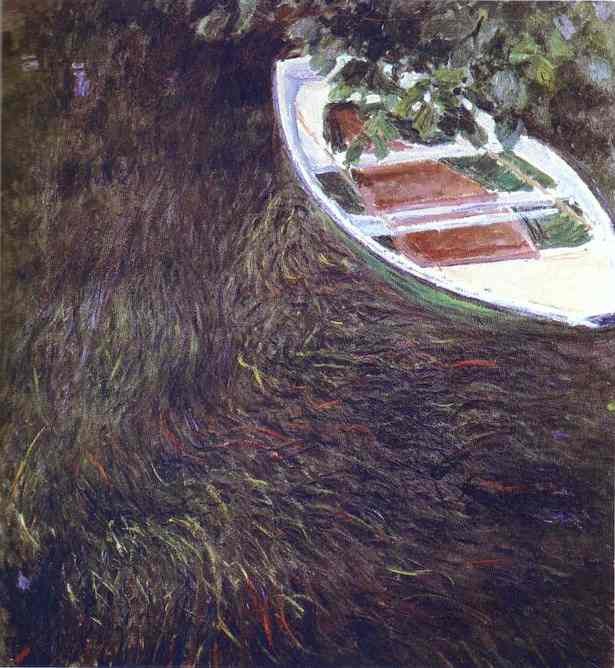 The Boat by Oscar-Claude Monet