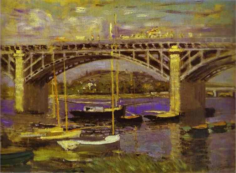 The Bridge at Argenteuil by Oscar-Claude Monet