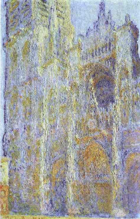The Rouen Cathedral at Noon by Oscar-Claude Monet