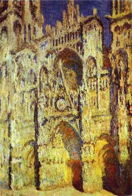The Rouen Cathedral by Oscar-Claude Monet