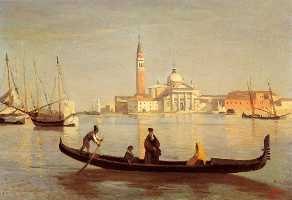 Venice by Jean-Baptiste-Camille Corot