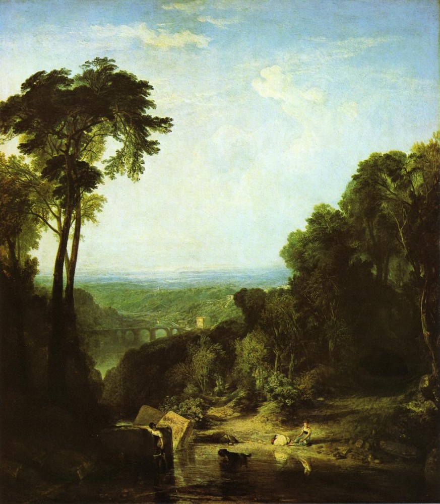 Crossing the Brook by Joseph Mallord William Turner