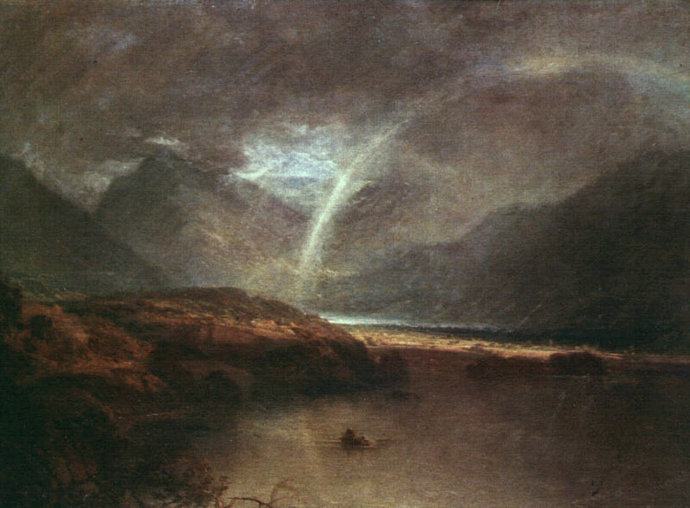 Lake A Shower by Joseph Mallord William Turner