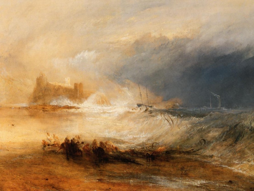Wreckers Coast of Northumberland by Joseph Mallord William Turner