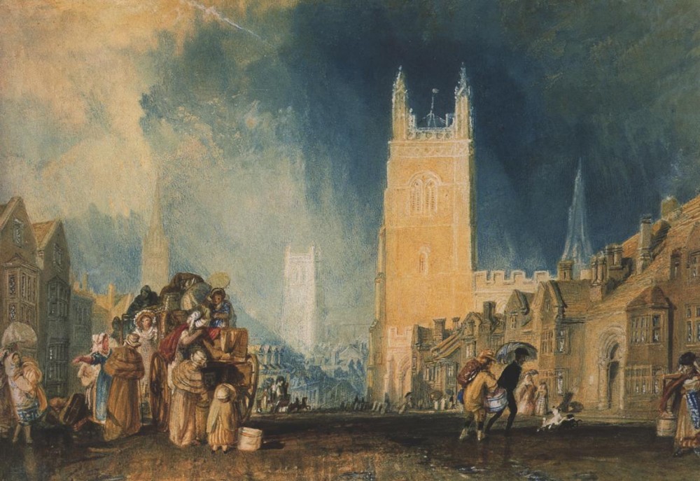 Stamford Lincolnshire by Joseph Mallord William Turner