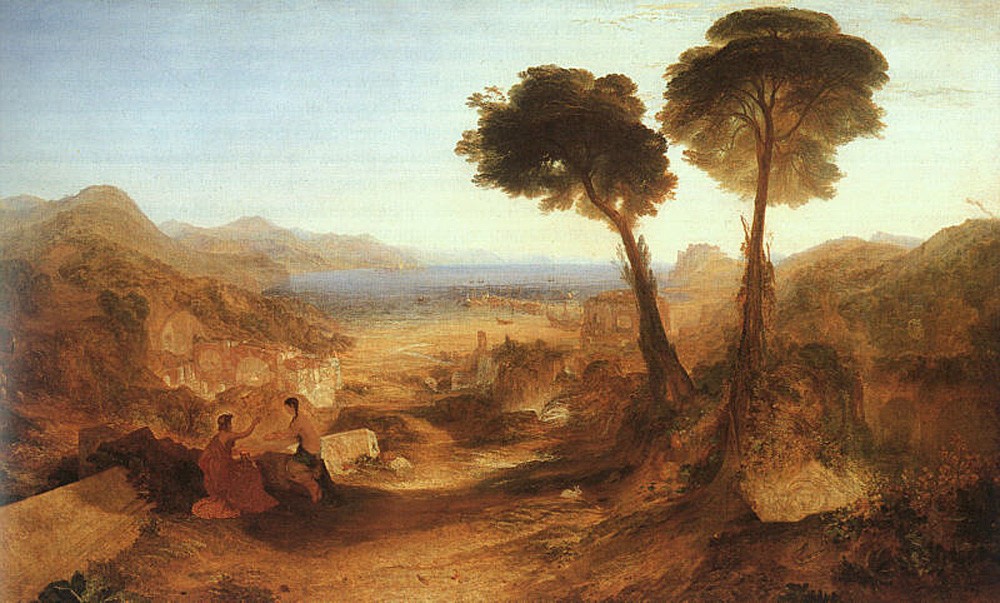 The Bay of Baiae With Apollo and the Sibyl by Joseph Mallord William Turner