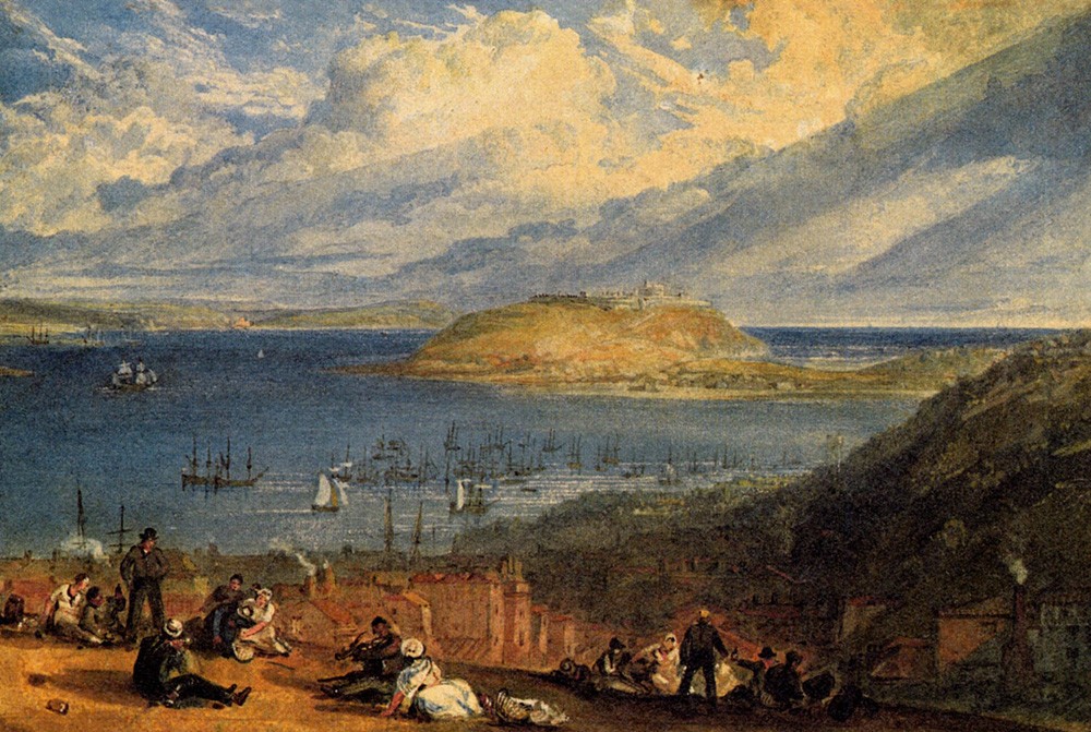 Falmouth Harbour Cornwall by Joseph Mallord William Turner
