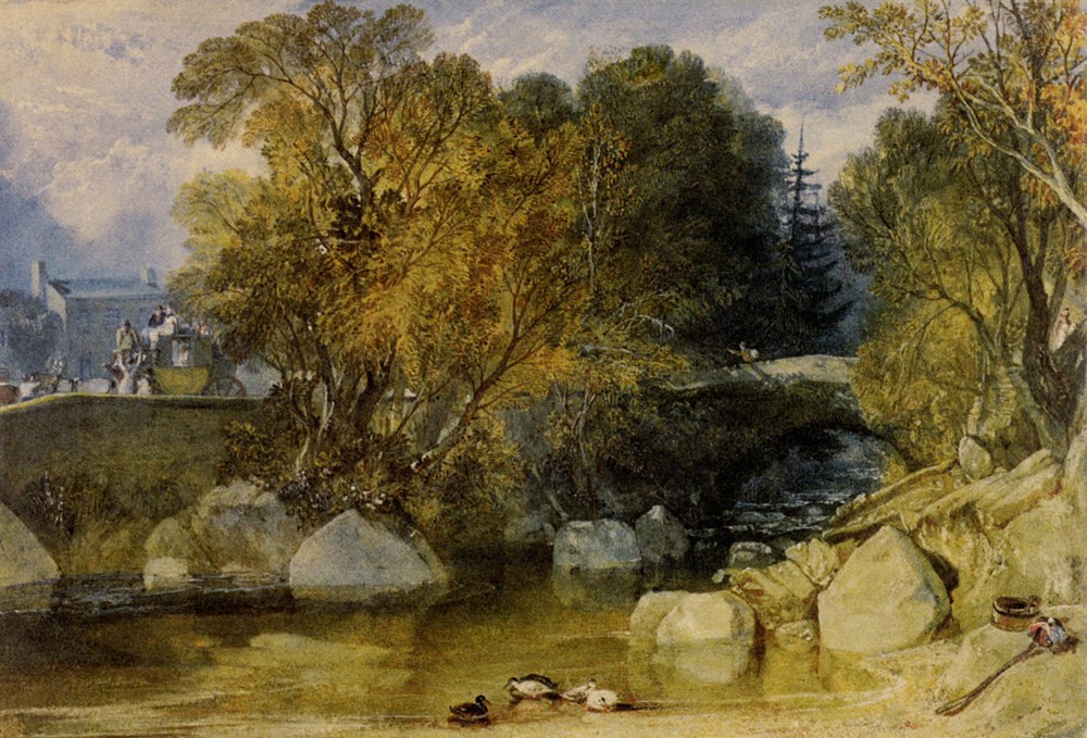 Ivy Bridge Devonshire by Joseph Mallord William Turner