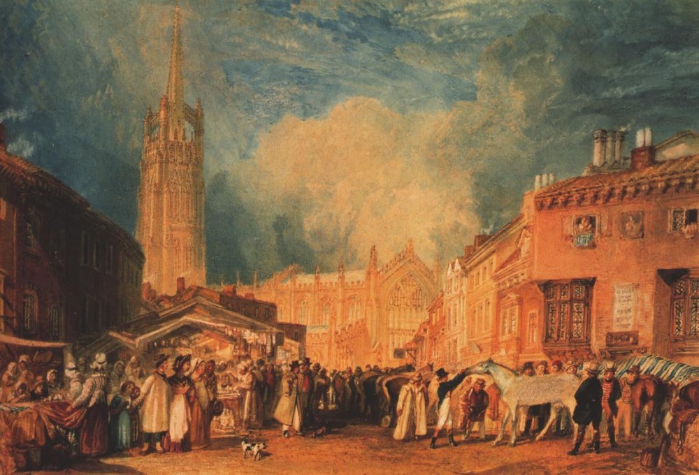 Louth Lincolnshire by Joseph Mallord William Turner