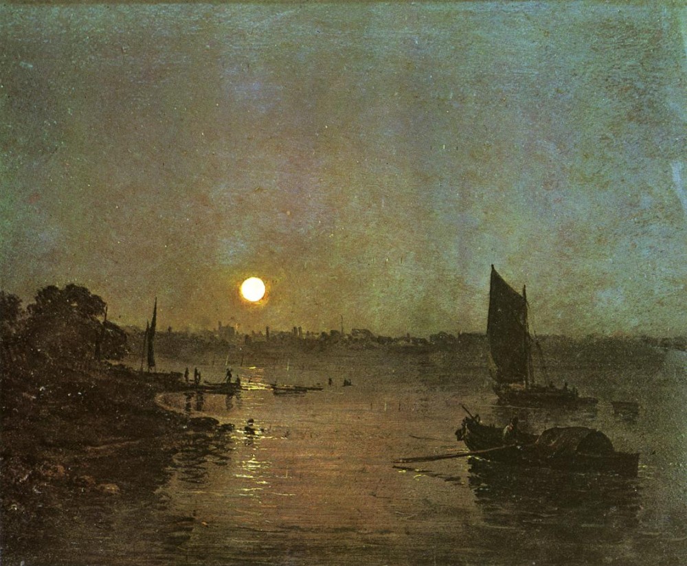 Moonlight A Stody at Millbank by Joseph Mallord William Turner