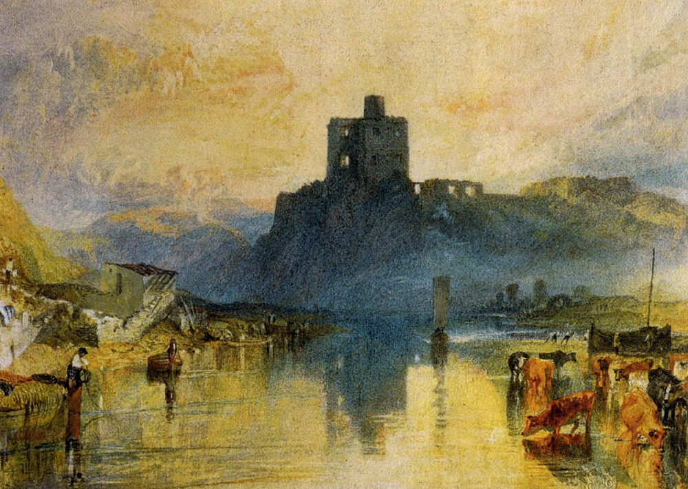 Norham Castle on the River Tweed by Joseph Mallord William Turner