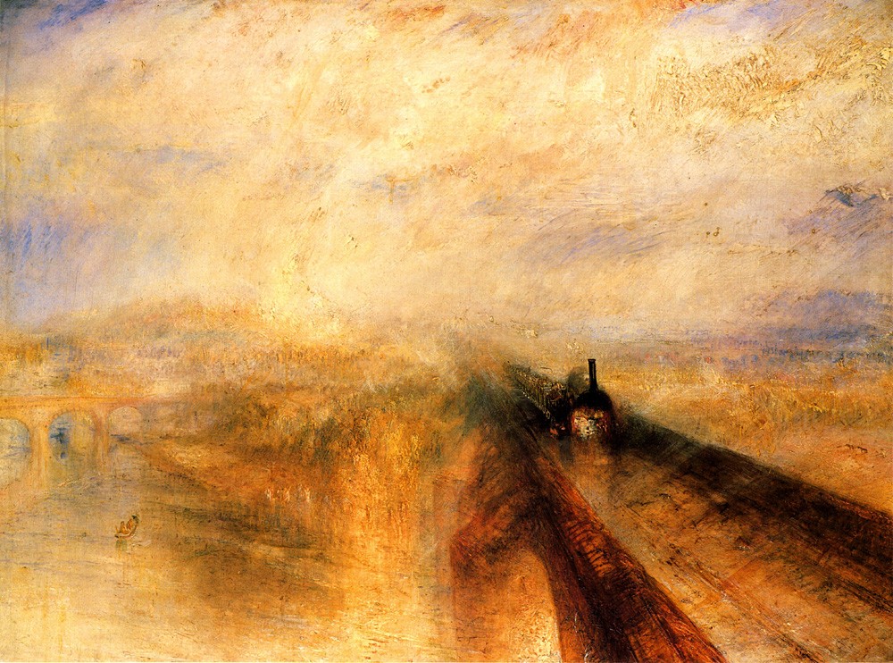Rain Steam and Speed the Great Western Railway by Joseph Mallord William Turner