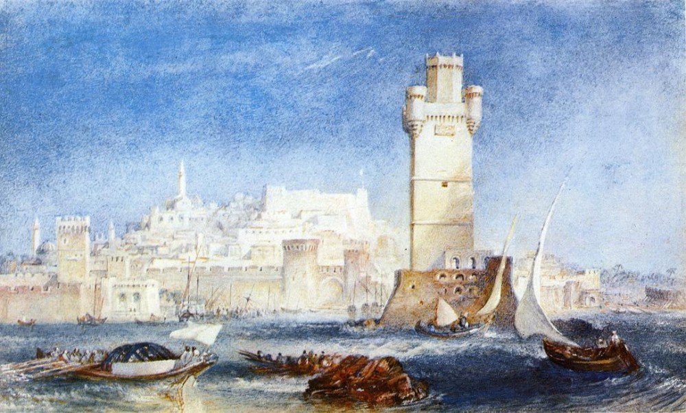 Rhodes by Joseph Mallord William Turner