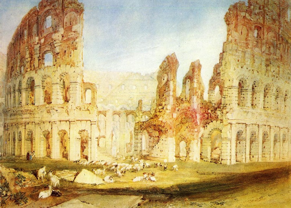 Rome The Colosseum by Joseph Mallord William Turner