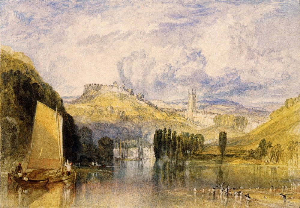Totnes in the River Dart by Joseph Mallord William Turner