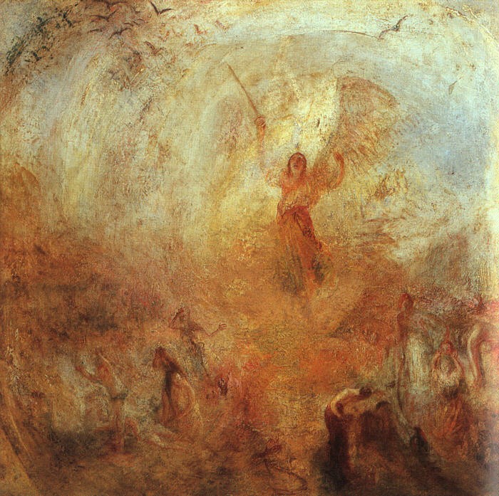 Angel Standing in the Sun by Joseph Mallord William Turner