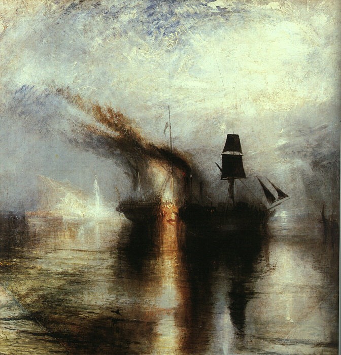 Peace Burial at Sea by Joseph Mallord William Turner