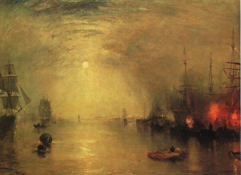 Keelman Heaving in Coals by Night by Joseph Mallord William Turner