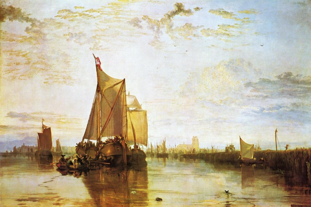 Dort the Dort Packet Boat from Rotterdam Bacalmed by Joseph Mallord William Turner