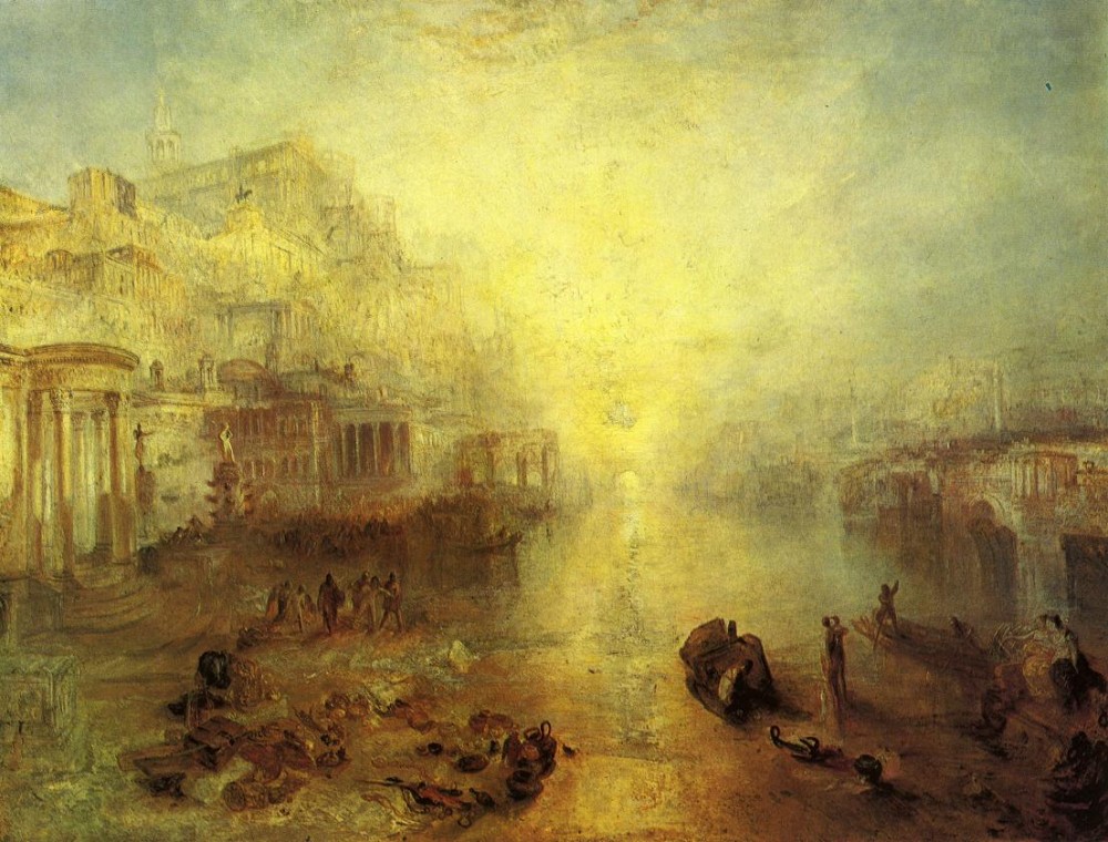 Ancient Italy Ovid Banished from Rome by Joseph Mallord William Turner