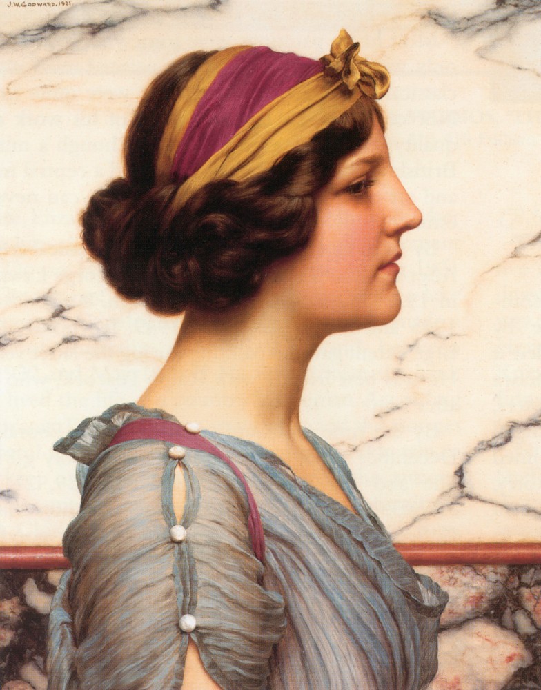 Megilla by John William Godward