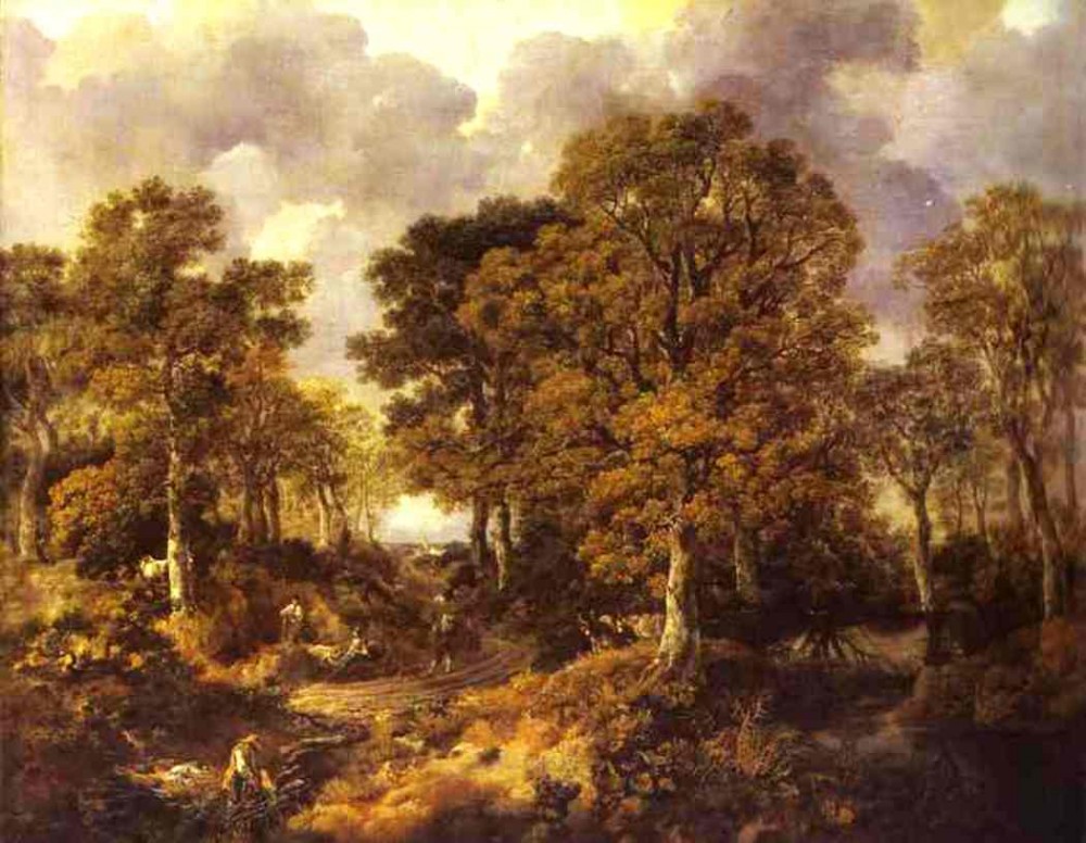 Gainsborough's Forest by Thomas Gainsborough