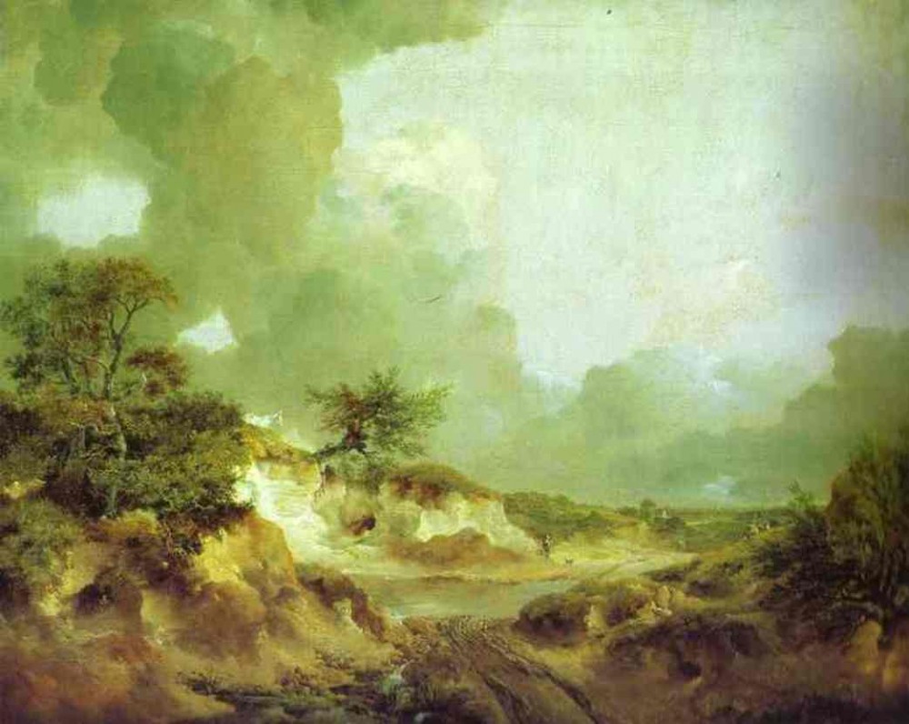 Landscape With Sandpit by Thomas Gainsborough