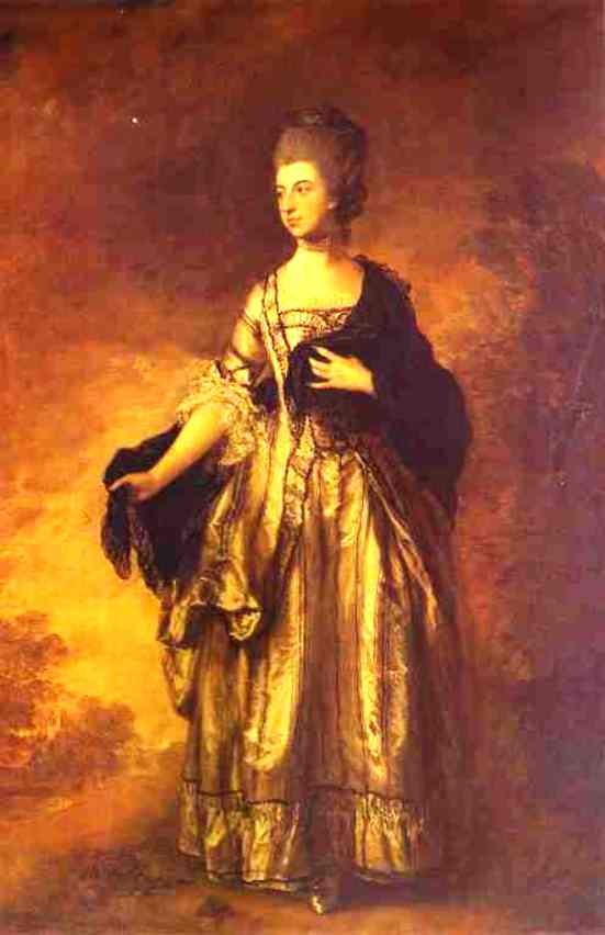 Isabella Viscountess Molyneux by Thomas Gainsborough