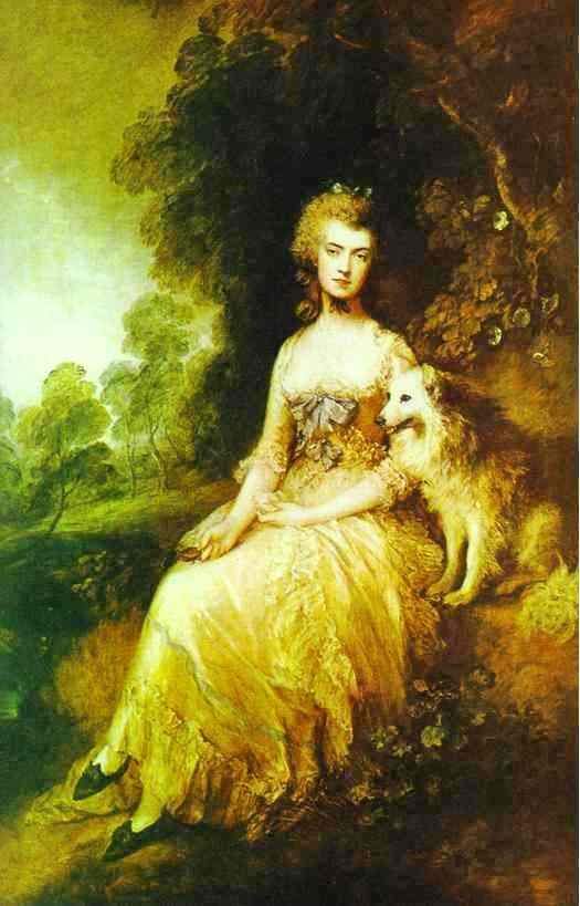 Mrs Perdita Robinson by Thomas Gainsborough