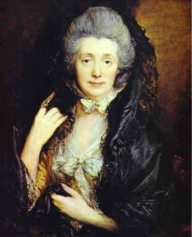 Mrs Thomas Gainsborough Nee Margaret Burr by Thomas Gainsborough