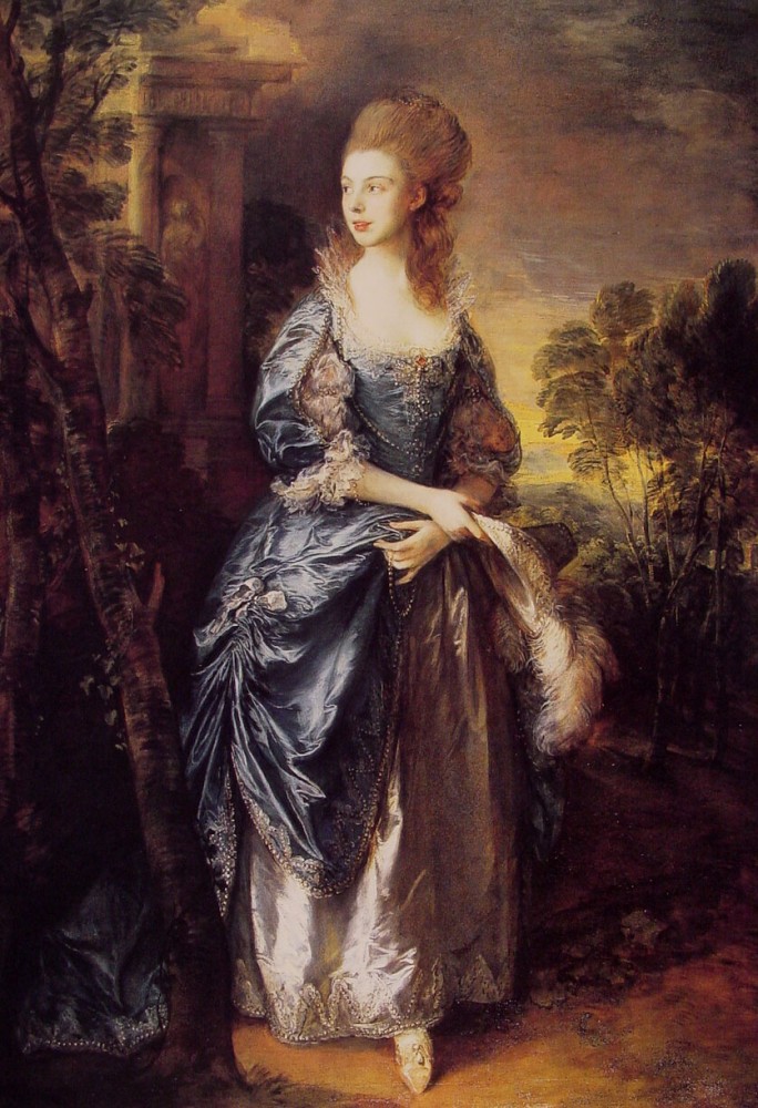 The Honourable Frances Duncombe by Thomas Gainsborough