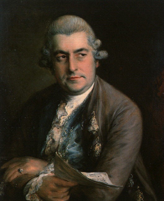 Johann Christian Bach by Thomas Gainsborough