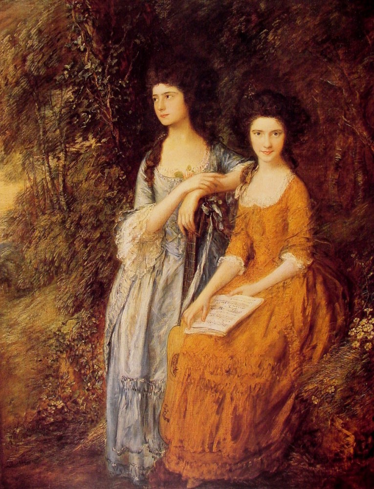 The Linley Sisters by Thomas Gainsborough