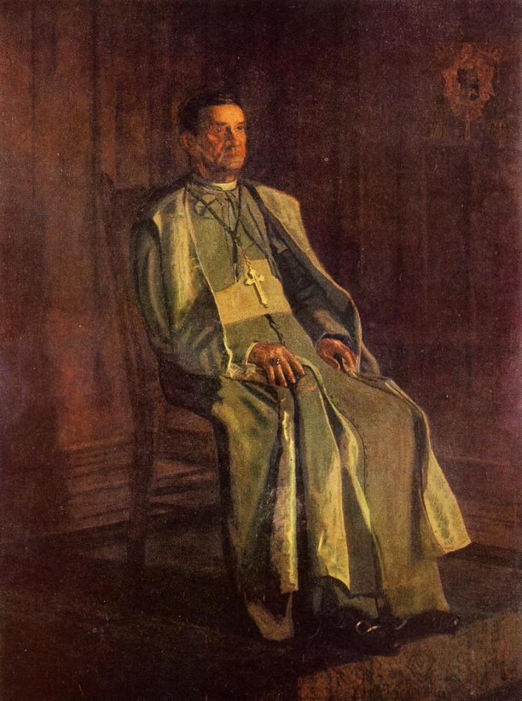 Monsignor Diomede Falconia by Thomas Eakins