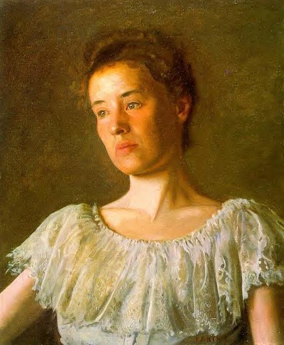 Portrait Of Alice Kurtz by Thomas Eakins
