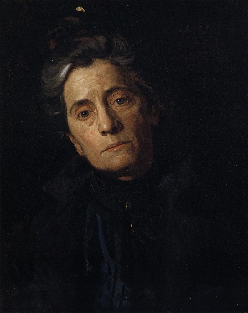 Portrait Of Susan MacDowell Eakins by Thomas Eakins