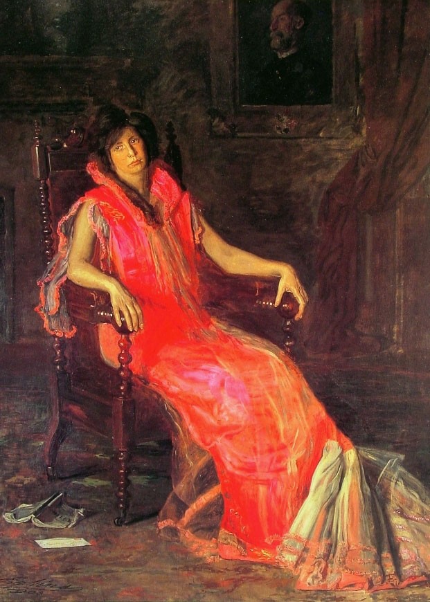 The Actress by Thomas Eakins