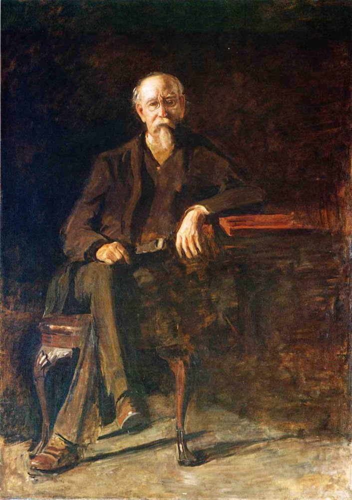 Portrait Of Dr. William Thompson by Thomas Eakins
