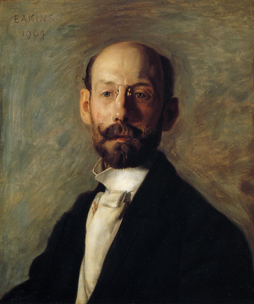 Portrait Of Frank B. A. Linton by Thomas Eakins