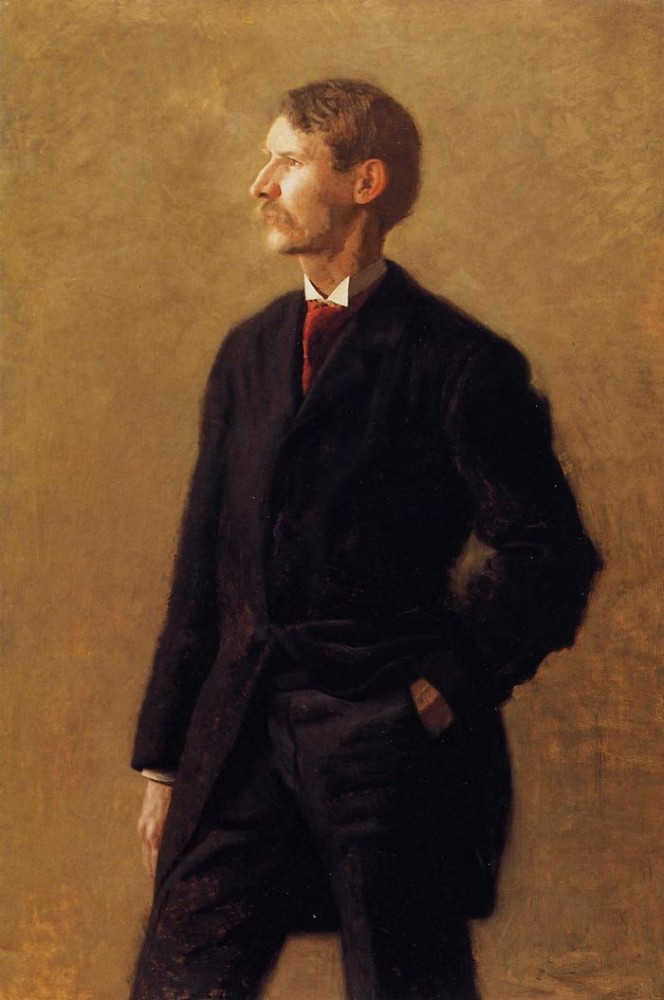 Portrait Of Harrison S. Morris by Thomas Eakins