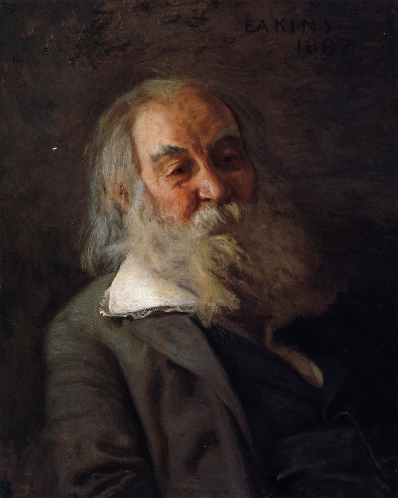 Portrait Of Walt Whitman by Thomas Eakins