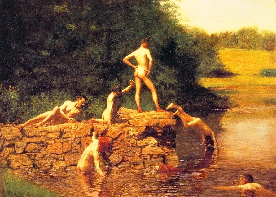 The Swimming Hole by Thomas Eakins