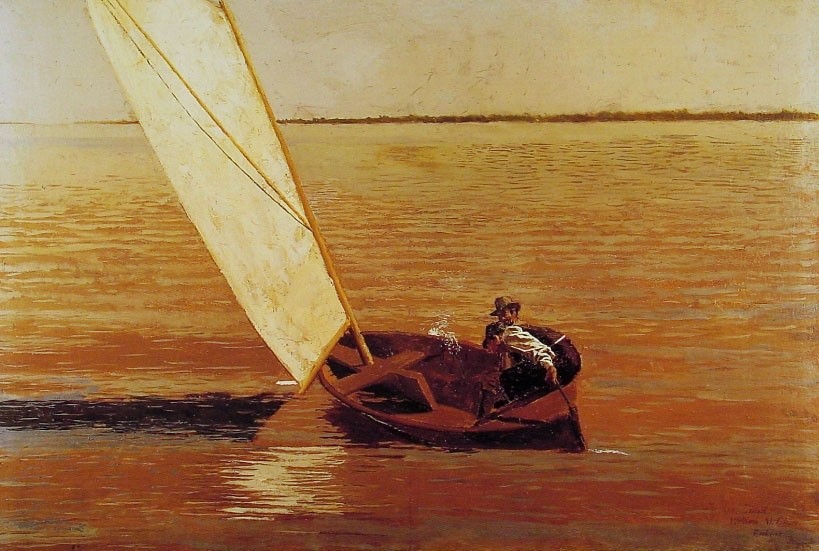Sailing by Thomas Eakins