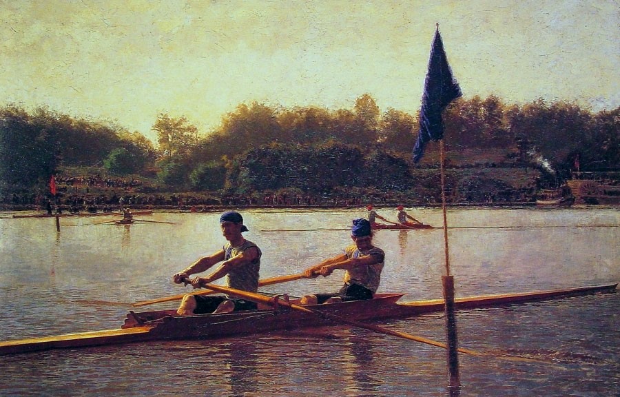 The Biglin Brothers Turning the Stake by Thomas Eakins